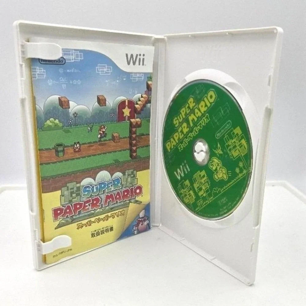 Super Paper Mario - Wii (Japan Import NTSC-J, Cero A) CIB
